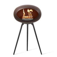 Le Feu Ground Wood High 79cm Bruin|Zwart|Zwart