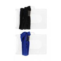 Naamplaatje met Lint PCV 58/90mm