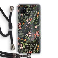 Sweet little flowers: Huawei P40 Lite Transparant Hoesje met koord