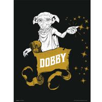 Kunstdruk Harry Potter Dobby 30x40cm