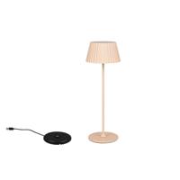 Trio Oplaadbare tafellampSuarez zandkleurig - R57706166
