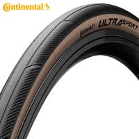 Continental vouwband ultra sport iii 28-622 zwart/bruin