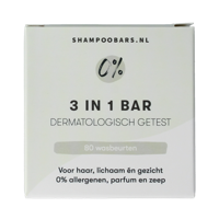 Bar 0% 3-in-1 neutraal 60 Gram