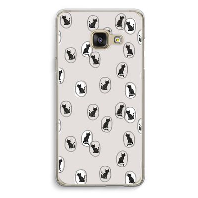 Miauw: Samsung Galaxy A3 (2016) Transparant Hoesje