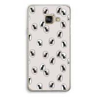 Miauw: Samsung Galaxy A3 (2016) Transparant Hoesje