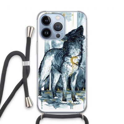 Bleeding Soul: iPhone 13 Pro Transparant Hoesje met koord