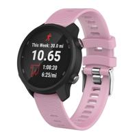 Smart Watch silicone polsband horlogeband voor Garmin Forerunner 245 (roze)