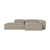 Bolia Cosima 3-zits bank 300 cm chaise longue rechts open eind Globa sand