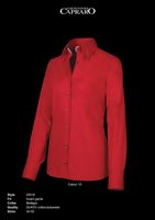Giovanni Capraro 29318-10 Dames Blouse - Rood [Wit accent]