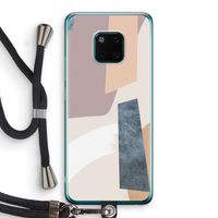 Luca: Huawei Mate 20 Pro Transparant Hoesje met koord Luca: Huawei Mate 20 Pro Transparant Hoesje met koord
