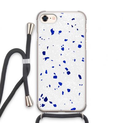 Terrazzo N°5: iPhone 7 Transparant Hoesje met koord