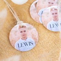 Rond label 4 cm - set van 48