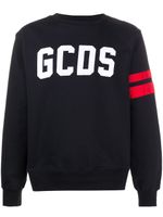 GCDS sweat à logo brodé - Noir - thumbnail