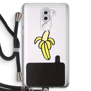 Banana: Honor 6X Transparant Hoesje met koord