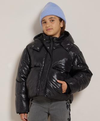 korte jas met glans korte jas met glans