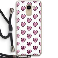 GIRL POWER: Samsung Galaxy J6 (2018) Transparant Hoesje met koord
