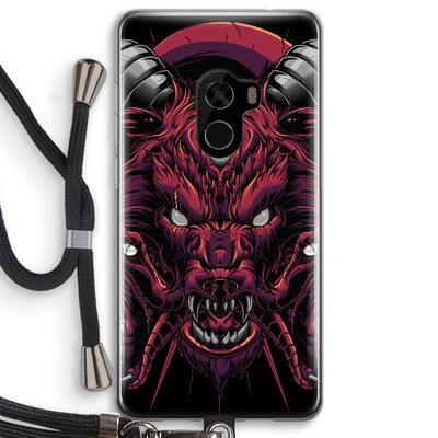 Hell Hound and Serpents: Xiaomi Mi Mix 2 Transparant Hoesje met koord