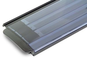 AQS Polycarbonaat Solar zwembad lamellen - per m2 - Blauw