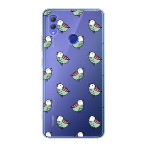 Vogeltjes: Honor Note 10 Transparant Hoesje