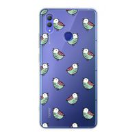 Vogeltjes: Honor Note 10 Transparant Hoesje