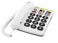 Doro PhoneEasy 331PH - Telefoon met snoer - Wit
