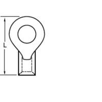 Molex 19193-0348 Ringkabelschoen 1 stuk(s) Bag