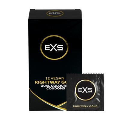EXS EXS Rightway Gold - Condones - 12 Piezas