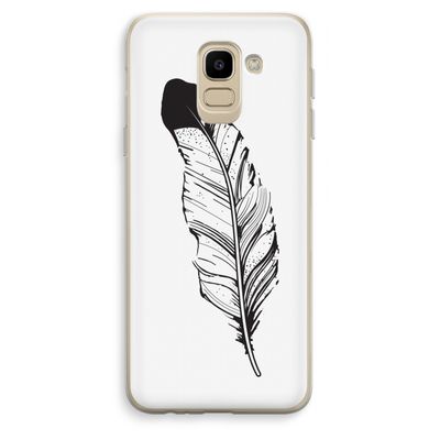 Pluim: Samsung Galaxy J6 (2018) Transparant Hoesje