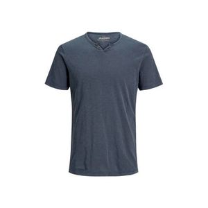 JACK & JONES ESSENTIALS T-shirt van biologisch katoen blauw JACK & JONES ESSENTIALS T-shirt van biologisch katoen blauw