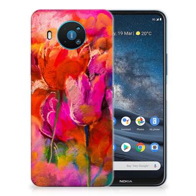 Smartphone hoesje Nokia 8.3 Tulips Smartphone hoesje Nokia 8.3 Tulips
