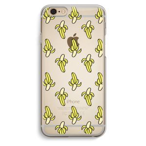 Bananas: iPhone 6 / 6S Transparant Hoesje