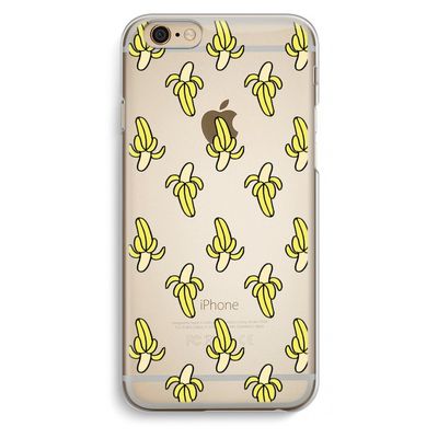 Bananas: iPhone 6 / 6S Transparant Hoesje