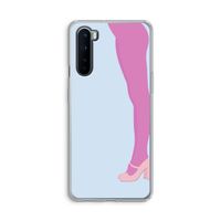 Pink panty: OnePlus Nord Transparant Hoesje