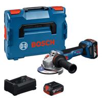 Bosch Professional GWS 18V-11 S Accu haakse slijper 125mm 18V 5.0Ah in L-Boxx - 06019N4002