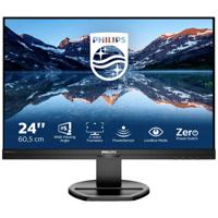 Philips Monitore 240B9/00 LCD-monitor Energielabel D (A - G) 60.5 cm (23.8 inch) 1920 x 1200 Pixel 16:9 4 ms HDMI, USB-A, DisplayPort IPS LCD