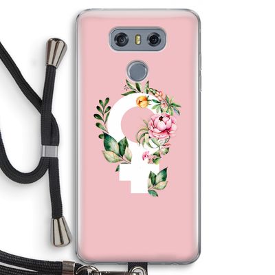 Venus: LG G6 Transparant Hoesje met koord