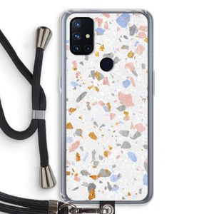 Terrazzo N°8: OnePlus Nord N10 5G Transparant Hoesje met koord