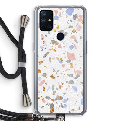 Terrazzo N°8: OnePlus Nord N10 5G Transparant Hoesje met koord