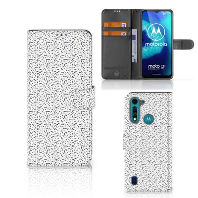 Motorola G8 Power Lite | Telefoon Hoesje | Stripes Dots