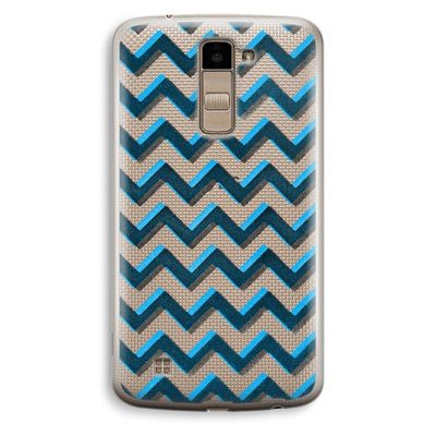 Onderbroken lijn: LG K10 (2016) Transparant Hoesje