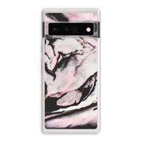Roze stroom: Google Pixel 6 Pro Transparant Hoesje