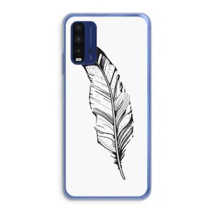 Pluim: Xiaomi Redmi 9T Transparant Hoesje