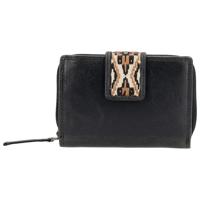 Hide & Stitches Dames Portemonnee Next Navajo Zwart
