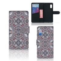 Samsung Xcover Pro | Bookcase | Flower Tiles