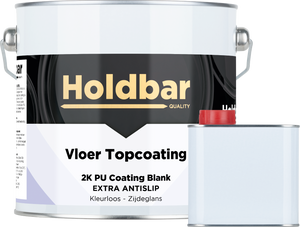Holdbar Vloer Topcoating Extra Antislip Zijdeglans 2,5 kg