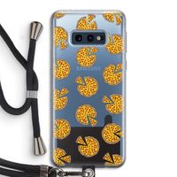 You Had Me At Pizza: Samsung Galaxy S10e Transparant Hoesje met koord You Had Me At Pizza: Samsung Galaxy S10e Transparant Hoesje met koord