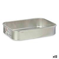 Braadslede Kinvara 100149 100149 Zilverkleurig Aluminium Ø 18 cm 26 X 5 X 19 CM 19 x 5 x 26 cm (12 Stuks)