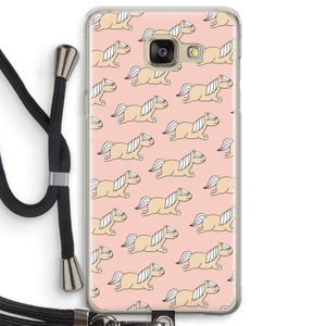 Ponys: Samsung Galaxy A5 (2016) Transparant Hoesje met koord