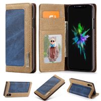 Caseme luxe wallet hoes - iPhone XS Max - blauw - thumbnail