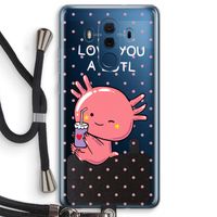 Love You A Lotl: Huawei Mate 10 Pro Transparant Hoesje met koord